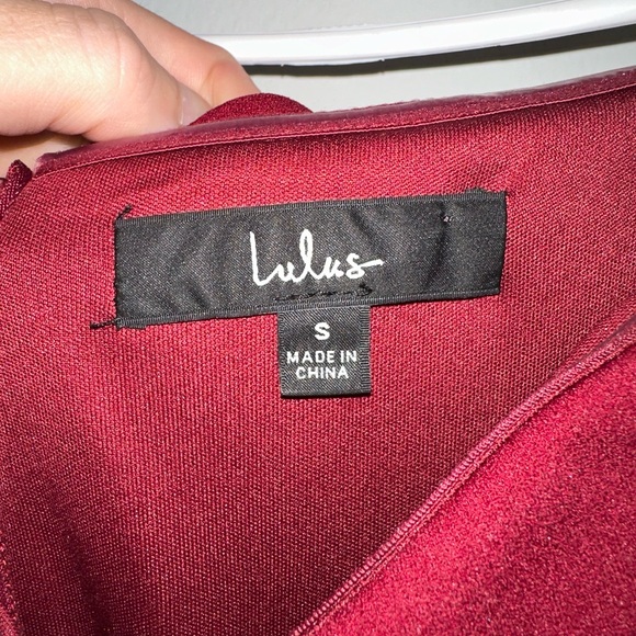 Song of Love Red Off-the-Shoulder Maxi Dress Lulus S - Picture 6 of 10